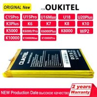 Pin  cho Oukitel S73 WP5/K3 Plus/K6/K7/K10/K5000/K6000/K10000/K10000 Max/K10000 Pro/U16 U18 WP2 U20 Plus - Bảo đảm chất lượng & hiệu suất cao