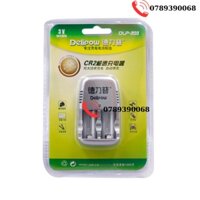 Pin Có Thể Sạc Lại Delipu CR2 Máy Ảnh Fuji Bộ Sạc Pin Lithium Máy Đo Khoảng Cách Đĩa Khóa Phanh Bộ Bốn Viên