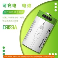 Pin CR123A lithium sạc lại chuyên dụng cho máy ảnh máy quay camera điện áp 3.7V 700mAh
