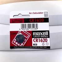 Pin CR1620 Maxell 3V Viên Lẻ Hàng Chính Hãng Made in Japan 1 Viên - 1 Viên