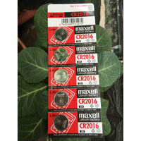 Pin CR2016 Maxell Lithium 3V vỉ 5 viên