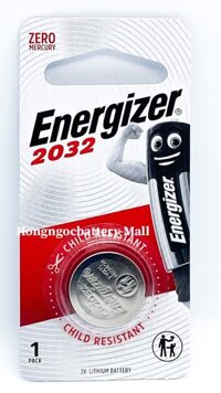 Pin CR2032 Energizer Lithium 3V 1 Viên - Hàng Chính Hãng