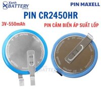 Pin CR2450HR 3V 550mAh Pin cảm biến áp suất lốp - Maxell chính hãng
