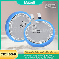 Pin CR2450HR Maxell 3V 550mAh chính hãng Pin cảm biến áp suất lốp