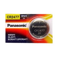 Pin CR2477 Panasonic 3V Lithium Vỉ 1 Viên - Pin 3V