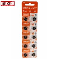 Pin cuc ao chính hãng Maxell LR54 1130 Alkaline cho đồng hồ, thiết bị điện tử - 10 Viên