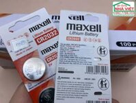 Pin cúc áo Maxell CR2032 Lithium 3V