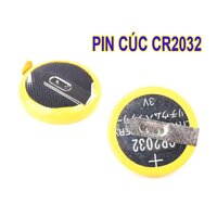 Pin cúc CR2032 3V hai chân hàn ngang - 4 Pin