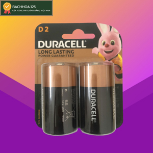 Pin đại 1,5v Alkaline D Duracell LR20 MN1300 vỉ 2 viên