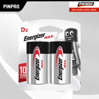 Pin Đại D ( LR20 , R20 ) Energizer E95 BP2 1,5V Vỉ 2 Viên - Hàng chính hãng