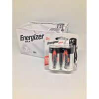Pin Đại size D Energizer Max vỉ 2 viên 1.5V (Nhập Khẩu Chính Hãng)