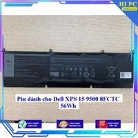 Pin dành cho Dell XPS 15 9500 8FCTC 56Wh - Hàng Nhập Khẩu