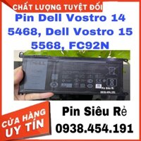 Pin Dell Vostro 14 5468, Dell Vostro 15 5568, FC92N, CYMGM