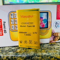 Pin điện thoại Masstel Fami 60 4G - Hàng chính hãng