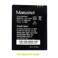 Pin điện thoại Masstel N460