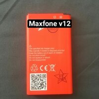 Pin điện thoại MAXFONE V12