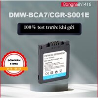 Pin DMW-BCA7 / CGR-S001E sử dụng cho Panasonic Lumix DMC-F7, DMC-FX1, DMC-FX5, DMC-FX7, DMC-FX9.