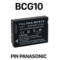 Pin DMW-BCG10E BCG10PP BCG10GK DMW BCG10 cho máy ảnh Panasonic dung lượng cao