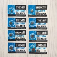 Pin Đồng Hồ Đeo Tay 1 Viên Maxell Nhật Bản Nhiều Cỡ Lựa Chọn - 337SR416SW