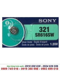 Pin đồng hồ đeo tay Sony SR616SW - 321 Silver oxide 1.55V chính hãng thay pin đồng hồ các hãng