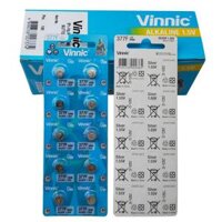 Pin đồng hồ oxit bạc Vinnic 377  SR626SW  SR66  377F Loại tốt - Giá theo số viên - 1 Viên, 1 Viên