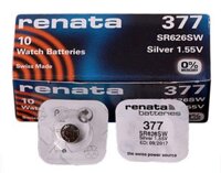 Pin đồng hồ Renata SR626SW – Pin 377