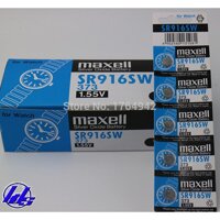 Pin đồng hồ SR916SW/373 Maxell - Vỉ 5 viên
