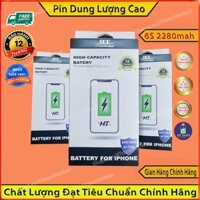 Pin ĐT TÁO IP  6S Dung Lượng Cao Chính Hãng HT Store Việt Nam - HT Electronic - BH 12 tháng Pin ip siêu Trâu iPhone