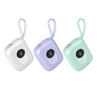 Pin Dự Phòng 10000mAh Hoda Easter Egg Tích Hợp Sẵn 2 Cáp Type-C Iphone Sạc Nhanh PD 22.5W Nhỏ Gọn