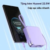 Pin dự phòng 20000mAh 20W Có Phích Cắm AC Sạc Nhanh Pin Sạc Dung Lượng Đủ Cho Samsung iOS Xiaomi iP