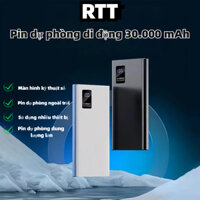 Pin dự phòng 30000mAh tích hợp 4 đầu sạc Pin dự phòng dung lượng lớn 20000mAh