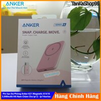 Pin Dự Phòng Anker Maggo 621 Magnetic A1610 5000mAh Hít Nam Châm Cho ip12 - ip14series