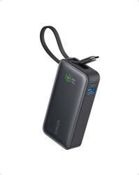Pin dự phòng Anker Nano Power Bank 10.000mAh (30W, Built-In USB-C Cable) A1259 Hàng Chính Hãng Nhập Khẩu USA
