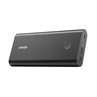 Pin Dự Phòng Anker PowerCore+ 26800 USB-C Power Delivery, Pin cao cấp với sạc nhanh Qualcomm 3.0 (Dung lượng cực cao 3 cổng nhôm sạc nhanh gấp đôi) – A1375