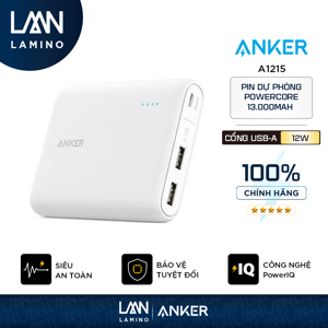 Pin Dự Phòng Anker PowerCore 13000mAh