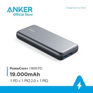 Pin dự phòng Anker PowerCore+ Power Delivery A1362 19000mAh