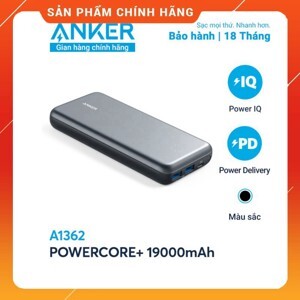Pin dự phòng Anker PowerCore+ Power Delivery A1362 19000mAh