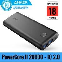 Pin Dự Phòng Anker PowerCore II 20000mAh - A1260