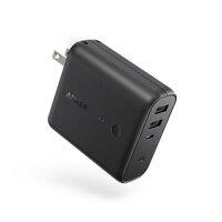 Pin Dự Phòng Anker PowerCore Fusion 5000mAh - Pin 5000mAh kiêm cóc sạc 2 cổng pchân gập với PowerIQ - A1621 [bonus]