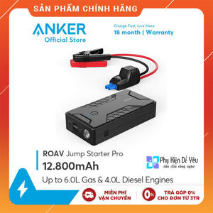 Pin dự phòng Anker Roav Jump Starter Pro 1000A, kiêm kích nổ ô tô - R3130