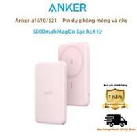 pin dự phòng anker sạc dự phòng A1610 621 Anker Maggo sạc không dây Từ Tính Sạc Nhanh 5000mah 10W