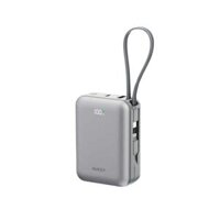 Pin Dự Phòng AUKEY PB-Y92L 20000mAh 35W (CCC / 3C Certification, 1*Type-C + 1*USB-A + 1*Type-C + Lightning Built-in Cable, Digital Display)