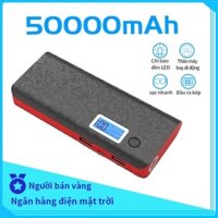 Pin dự phòng dung lượng lớn 50000mAh với cổng USB kép để sạc nhanh