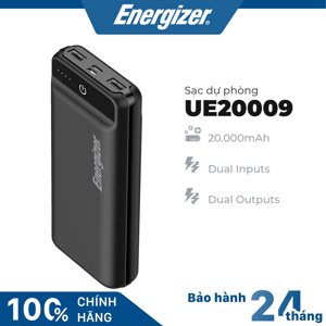 Pin dự phòng Energizer UE20009 20000mAh