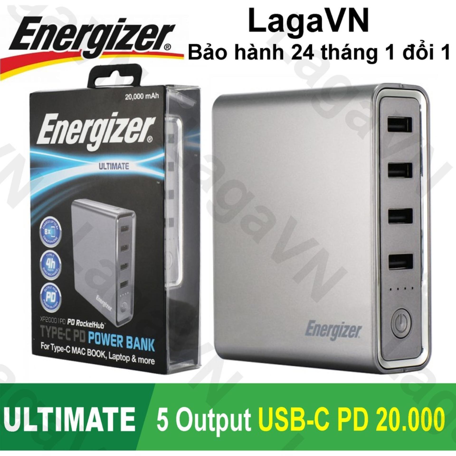 Pin sạc dự phòng Energizer XP20001PD ...