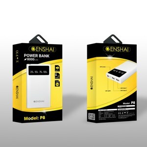 Pin dự phòng Genshai P8 - 8000mAh