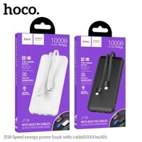 Pin dự phòng HOCO J118 10000mAH (kèm 2 dây sạc)