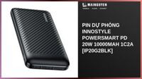 Pin dự phòng Innostyle Powersmart PD 20W 10000mAh 1C2A [IP20G2BLK]