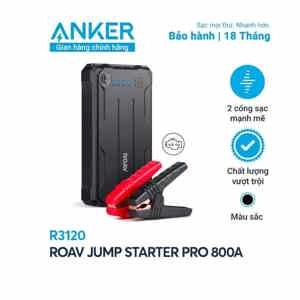 Pin dự phòng kiêm kích nổ ô tô Anker Roav Jump Starter Pro 800A R3120