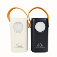 Pin dự phòng Phantom P38 40.000mAh sạc nhanh TypeC PD 20W và USB QC 3.0 22.5W, Đèn Led siêu sáng - Phụ Kiện Sỉ 1986